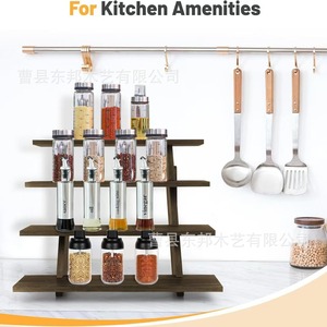 Wooden Cupcake Display Rack 4 Layers Modern Design <b>Desktop</b> Storage <b>Shelf</b> for Home Kitchen Party Decor - Product Image 3