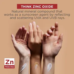 Private Label Make Up Base UV chiaro viso crema solare SPF 40 + Oil Free parasole con ossido di zinco