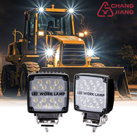 Lampes de travail électriques Changjiang CJTD Série 18W 1800 lm 38 LED pour chariots élévateurs et camions DC12V/DC24V, pièces de machines de construction