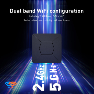 กล่องทีวีแอนดรอยด์ 10 สมาร์ททีวีความละเอียดสูง 4K HDR รองรับ WiFi แบบดูอัลแบนด์ รองรับ <span class=keywords><strong>IP</strong></span> TV กล่องรับสัญญาณสมาร์ทโฮม - Product Image 5