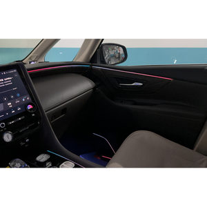 ไฟตกแต่งภายในรถยนต์แบบ RGBIC LED Symphony Acrylic Strip สำหรับ Toyota Alphard/Vellfire 40 Series พวงมาลัยซ้าย/ขวา ขายส่ง - Product Image 2