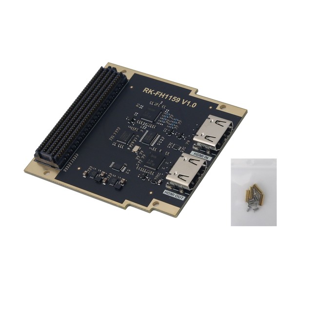 RK-FH1159 V1.0 4K High Definition Multimedia Interface Video Input and Output Module HPC FMC Sub Card Development Board for FPGA