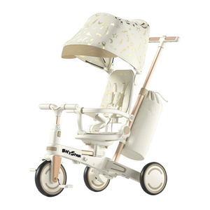 Bon marché Prix enfants 3 roues intelligent tricycle pliant 4 en 1 pédale de sécurité plastique tricycle pour enfants parents pousser bébé tricycle vélo - Product Image 3