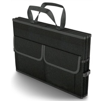 Boîte de rangement pour coffre de voiture, ajustement standard, en stock, grande capacité, pliable, organisateur arrière pour véhicule, personnalisable