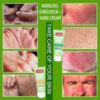 Crème réparatrice intensive pour les mains gercées GUOCUI, absorption rapide, FPA 50+, imperméable, non grasse, crème solaire pour les mains qui travaillent