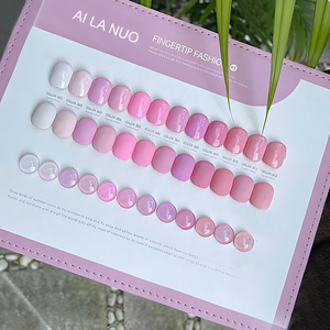 AILANUO 15ml Natural Resin 12 Colors Factory Gel <b>Polish</b> Set OEM Nail <b>Polish</b> Bottle Custom Logo Private Label Soak off UV Gel Kit - Product Image 3