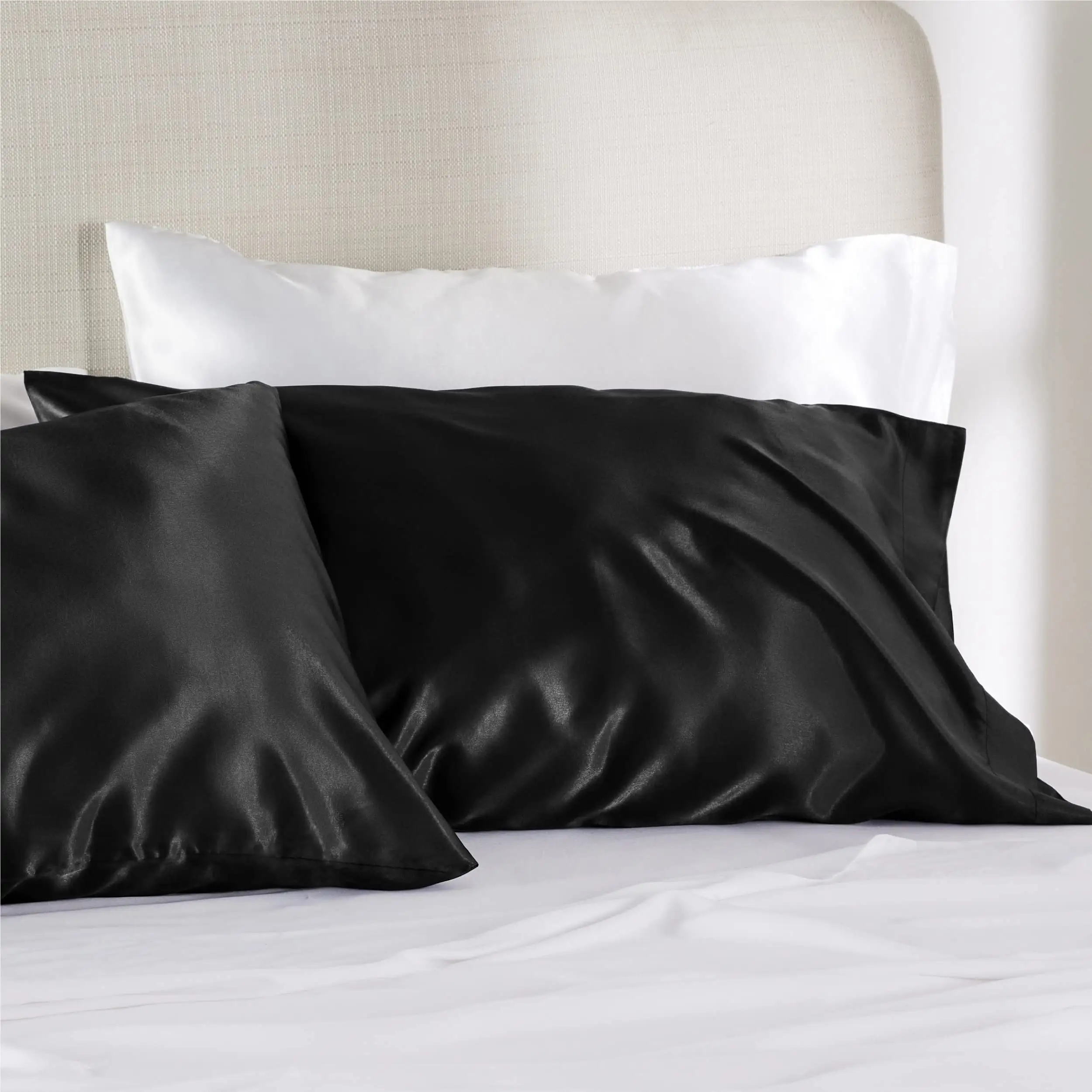 100% マルベリーシルクプレーン枕カバー100カスタムさまざまな色ピュアシルクピローケースシルク枕