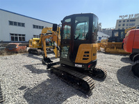 Chine marque Sany Sy26U mini pelle sur chenilles flambant neuf 2,5 tonnes bon marché Digger Sany Sy 26 avec moteur yanmar