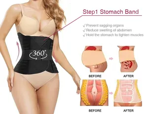 Youjie 3 In 1 Postpartum Recovery Belly Band Compression Abdominal Shaper Postpartum Support Belt