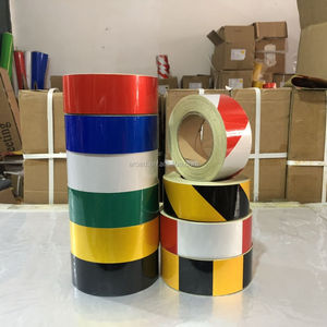 Etiqueta Adhesiva de Seguridad Vial, Cinta Reflectante de PVC para Pisos Subterráneos, Venta al Por Mayor de Fábrica - Product Image 4