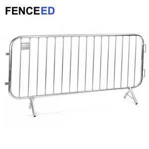 Nhiệm vụ nặng nề thép mạ kẽm rào cản lồng vào nhau <span class=keywords><strong>crowed</strong></span> rào cản kiểm soát đám đông chướng ngại vật với chân cầu - Product Image 2