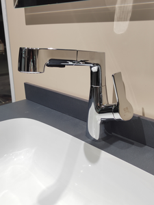 <span class=keywords><strong>Robinet</strong></span> de lavabo extractible moderne en laiton chromé, mitigeur monocommande à levier, anti-corrosion, léger, pour salle de bain - Product Image 4