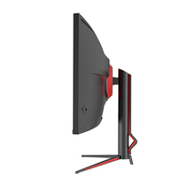 Prix 49 pouces 5K Super large moniteur d'ordinateur incurvé 5120x1440 144Hz moniteur de panneau LCD pour jeux ordinateur bureau bureau