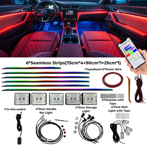 <span class=keywords><strong>Kit</strong></span> di Illuminazione Ambientale per Auto Trontech Made in China, 18 in 1, <span class=keywords><strong>LED</strong></span> Acrilico con Controllo APP, Adattabilità Universale, Garanzia di 2 Anni - Product Image 1