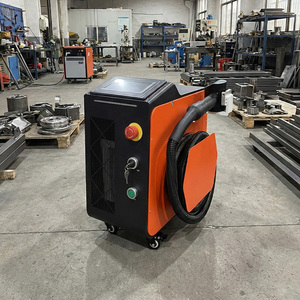 Nettoyeur laser à impulsions portable 500W, machine de nettoyage laser portable, élimination profonde de la rouille, de la peinture, acier, pierre, bois, plastique, métal - Product Image 3