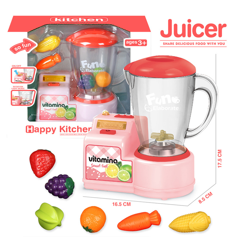 Mélangeur de jus électrique-rouge