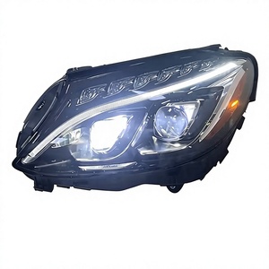 Gruppo Fari a LED Versione USA per <span class=keywords><strong>Mercedes</strong></span> Classe C W205 <span class=keywords><strong>C200</strong></span> C260 C300 2015-2018, Proiettore OEM A2059061561 Plug&Play - Product Image 5