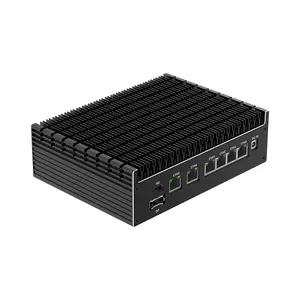 Mini PC Core I7 12e génération prix sans ventilateur routage souple 6 Lan pare-feu faible puissance micro ordinateur industriel sans ventilateur mini pc