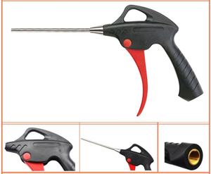 Pistola ad Aria Compressa Economica e Innovativa con Punta in Plastica Rossa per Kit Sospensioni Pneumatiche - Product Image 3