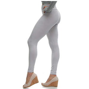 Celana Legging Wanita Elastis, Celana Legging Wanita Ketat, Legging Spandeks, Warna Permen, Waktu Petualangan, Sangat Elastis - Product Image 3