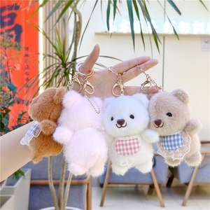 Porte-clés pendentif sac à dos en peluche <span class=keywords><strong>ours</strong></span> mignon, cadeau <span class=keywords><strong>d</strong></span>'anniversaire, modèle 0532, accessoire vestimentaire, vente en gros - Product Image 2