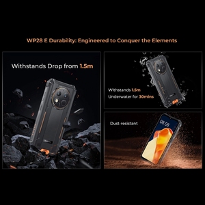 Telefono Rugged Oukitel WP28 <span class=keywords><strong>S</strong></span> 4GB+128GB con Impronta Digitale, Schermo da 6,52 Pollici, IP68/IP69K, 4G, Bestseller - Product Image 6