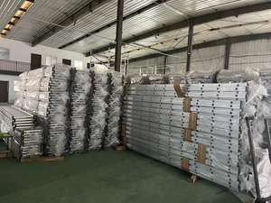 Escalera Telescópica Recta Simple <span class=keywords><strong>de</strong></span> Aluminio <span class=keywords><strong>de</strong></span> Diseño Industrial Moderno - Product Image 4