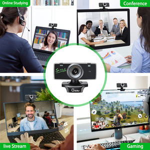 De alta resolución controlador usb 2,0 usb <span class=keywords><strong>pc</strong></span> Cámara webcam 480 p con microfon cubierta de pastel webcam sans fil bluetooth autofocus - Product Image 6