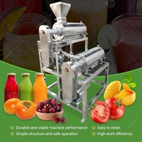 Abrikozen Tomatensauspulp Aardbei Appel Automatische Mango Jam Maken Avocado Eenkanaals Pulper Machine