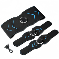 Ceinture de massage intelligente RS pour la réduction du ventre, brûle-graisse et tonifie les muscles abdominaux, fitness à domicile et resserrement abdominal pour les personnes paresseuses