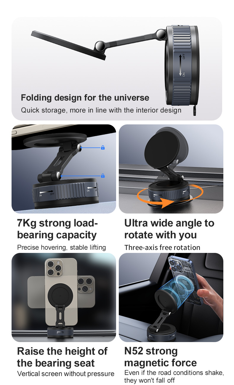 Yling YL-CH13 Universal Magnetic Car Phone Holder - Shenzhen Yongling Technology Co., Ltd.