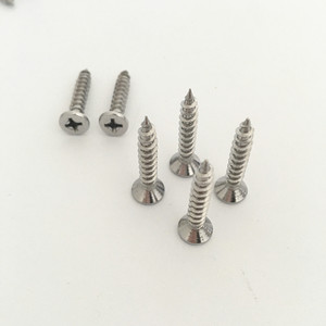 Vis à tête fraisée mâle 3,8x24 zinguées pour fixation bois et métal - Product Image 4