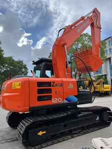 Excavadora de cadenas Hitachi ZX70 ZX55 ZX130 ZX120 con pocas horas de uso, excavadora hidráulica Hitachi ZX120 a buen precio, ZX200 - Product Image 5