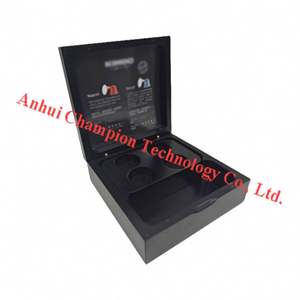 Durable <b>Coffee</b> <b>Pod</b> Box 2 Slots Commercial Grade Wood - Product Image 2