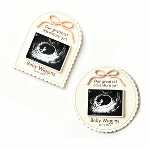 Cadre photo en bois personnalisé écologique pour <span class=keywords><strong>les</strong></span> premières souvenirs <span class=keywords><strong>de</strong></span> <span class=keywords><strong>la</strong></span> <span class=keywords><strong>grossesse</strong></span> et du bébé, décoration <span class=keywords><strong>de</strong></span> bureau, souvenir - Product Image 6