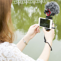 Microphone à condensateur électret BOYA BY-MM1 BY-MM1 PRO, conception Plug and Play, léger et portable avec suspension antichoc pour vlog vidéo