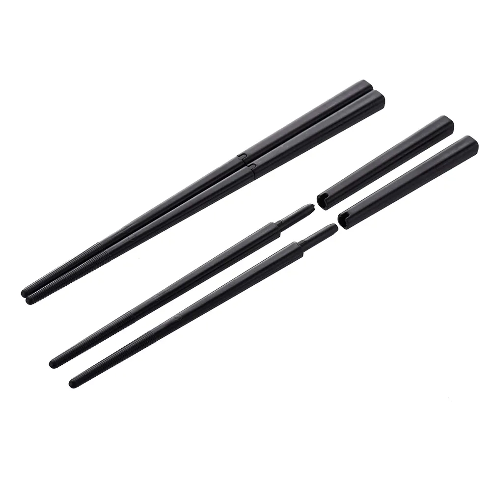 New design of non-mildew non-slip two parts jointed into one disposable plastic chopstick
