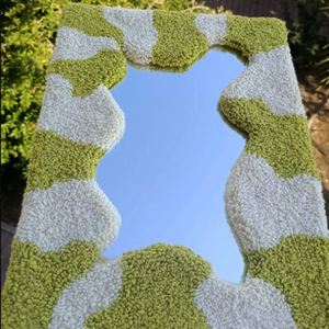 Trending Diy Tufted Small Custom Rug With Mirror Amazing Patterns Tufting Mirror Shining Rug - Product Image 6