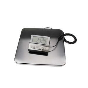 SF-888 200kg Kapazität Präzise anpassbare Gepäck waage Plattform Edelstahl Post waage mit <span class=keywords><strong>LCD</strong></span>-<span class=keywords><strong>Display</strong></span> - Product Image 2