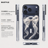 Coque transparente à chargement magnétique sans fil pour iPhone 18 Pro, en TPU Bayer anti-jaunissement, antichoc, avec logo personnalisé, OEM, vente en gros