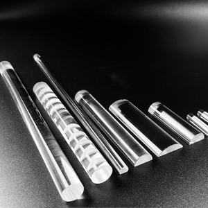 Tùy Chỉnh Chuyên Nghiệp Trong Suốt Thạch Anh Rãnh Que Quang Đánh Bóng Ánh Sáng Hướng Dẫn Thủy Tinh Thạch Anh Que - Product Image 3