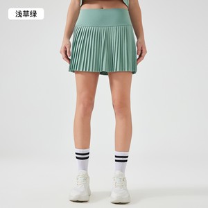 Vente en gros de jupes taille haute pour femmes, tissu de refroidissement par eau plissé pour fille chaude, jupe élastique de sport de golf et de tennis pour femmes, haute qualité - Product Image 5