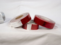 Ruban de sécurité réfléchissant 3HAO DOT-C, film de circulation réfléchissant, bande d'avertissement réfléchissante, treillis réfléchissant pour route