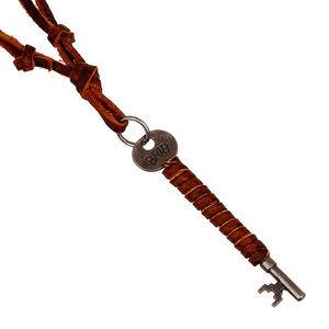 Joyería Vintage para Hombre y Mujer, Collares Largos de Cuero, Gargantillas, Colgantes de Llave, Cadenas Góticas, Collares y Colgantes de Diseño, Stranger - Product Image 6