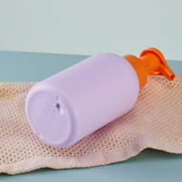 Bouteille pompe mousse cosmétique en PEHD pastel 500 ml – Vente en gros, logo personnalisé, flacon vide pour mousse de soin et savon liquide