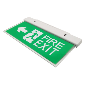 Signalisation de sortie de secours LED simple face avec <span class=keywords><strong>batterie</strong></span> Li-ion, autonomie de 3 heures, lumière du jour 6000K - Product Image 4