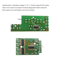 Carte de circuit imprimé pour voiture télécommandée de drift 2,4 GHz à 7 canaux, PCB personnalisable, dotée d'un module de contrôle haute sensibilité
