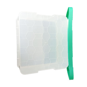 Secchi quadrati 20L all'ingrosso con coperchio e maniglia logo di <span class=keywords><strong>dimensioni</strong></span> personalizzate colore PP in plastica secchi quadrati - Product Image 5