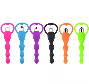 Vibratore Anale in Silicone Morbido con Massaggio Prostatico e Palline Vibranti per Coppie - Product Image 1