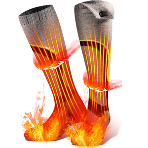 ODM Chaussettes de sport unisexes/pour hommes Chaussettes chauffantes personnalisées confortables Chaussettes thermiques chauffantes <span class=keywords><strong>électrique</strong></span>s intelligentes pour la pêche en plein air - Product Image 1